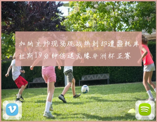 加纳主帅现场观战热刺却遭噩耗库杜斯19分钟伤退无缘非洲杯正赛