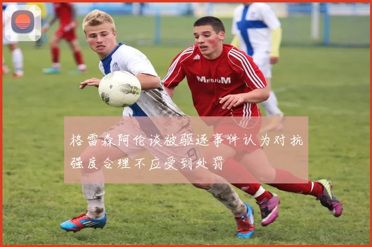 格雷森阿伦谈被驱逐事件认为对抗强度合理不应受到处罚